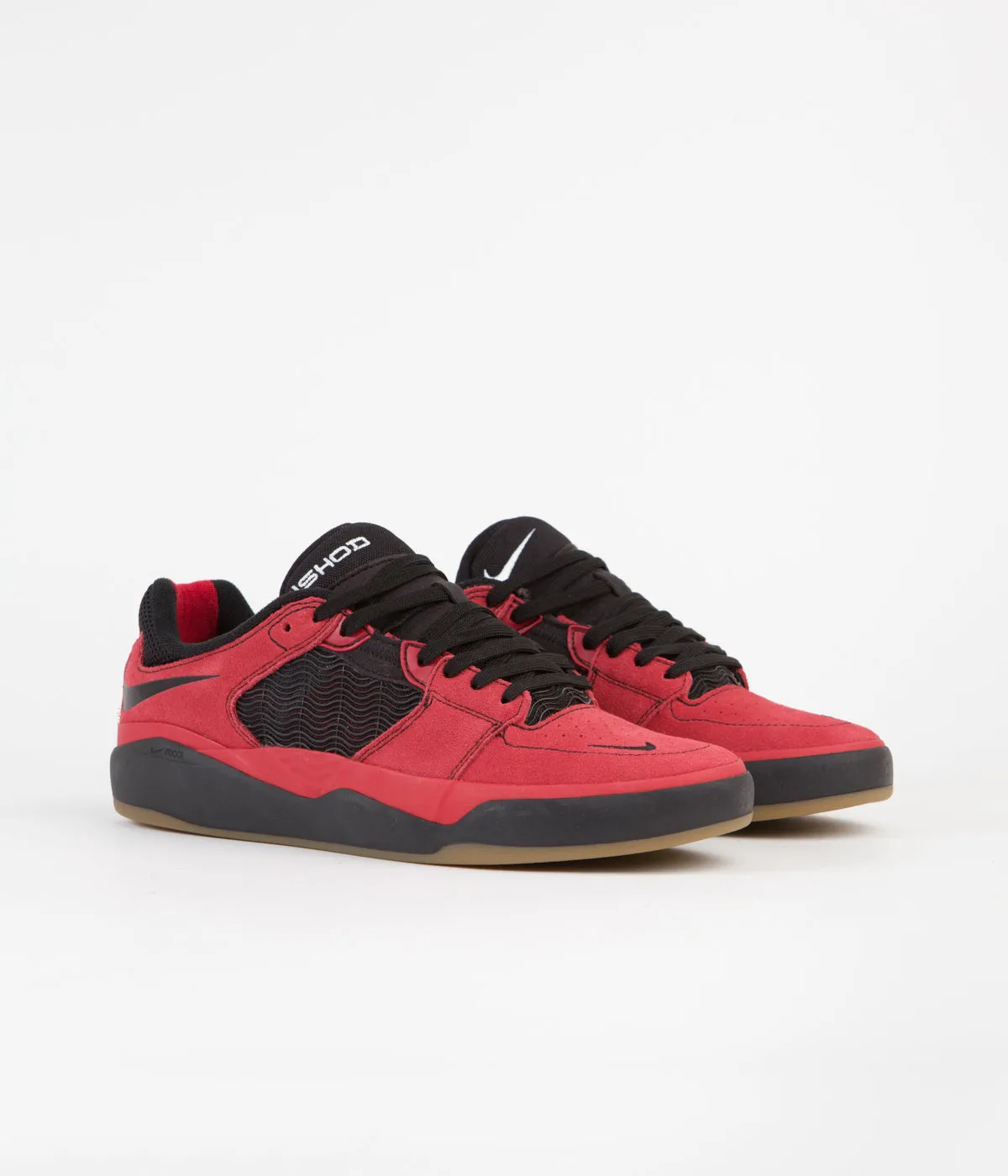 Nike SB Ishod Shoes - Varsity Red / Black - Varsity Red - White