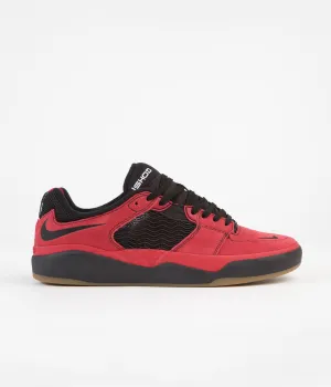Nike SB Ishod Shoes - Varsity Red / Black - Varsity Red - White