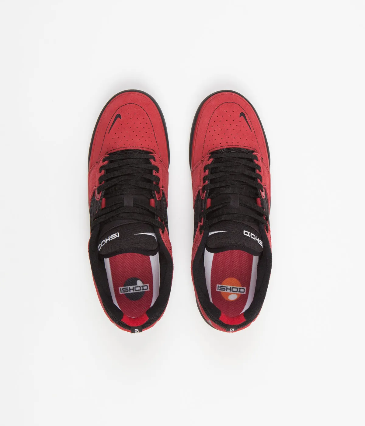 Nike SB Ishod Shoes - Varsity Red / Black - Varsity Red - White