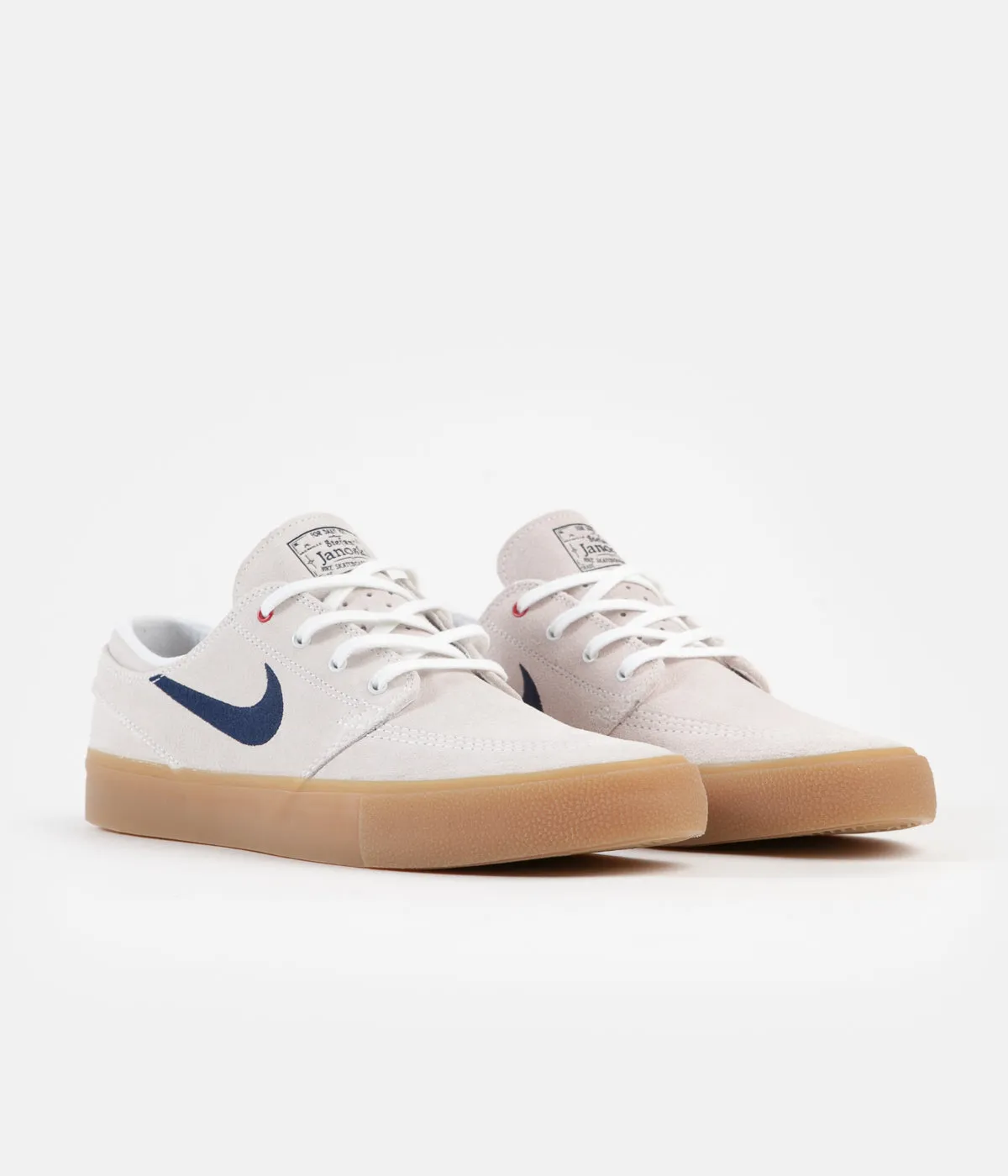 Nike SB Janoski Remastered Shoes - Summit White / Midnight Navy - White