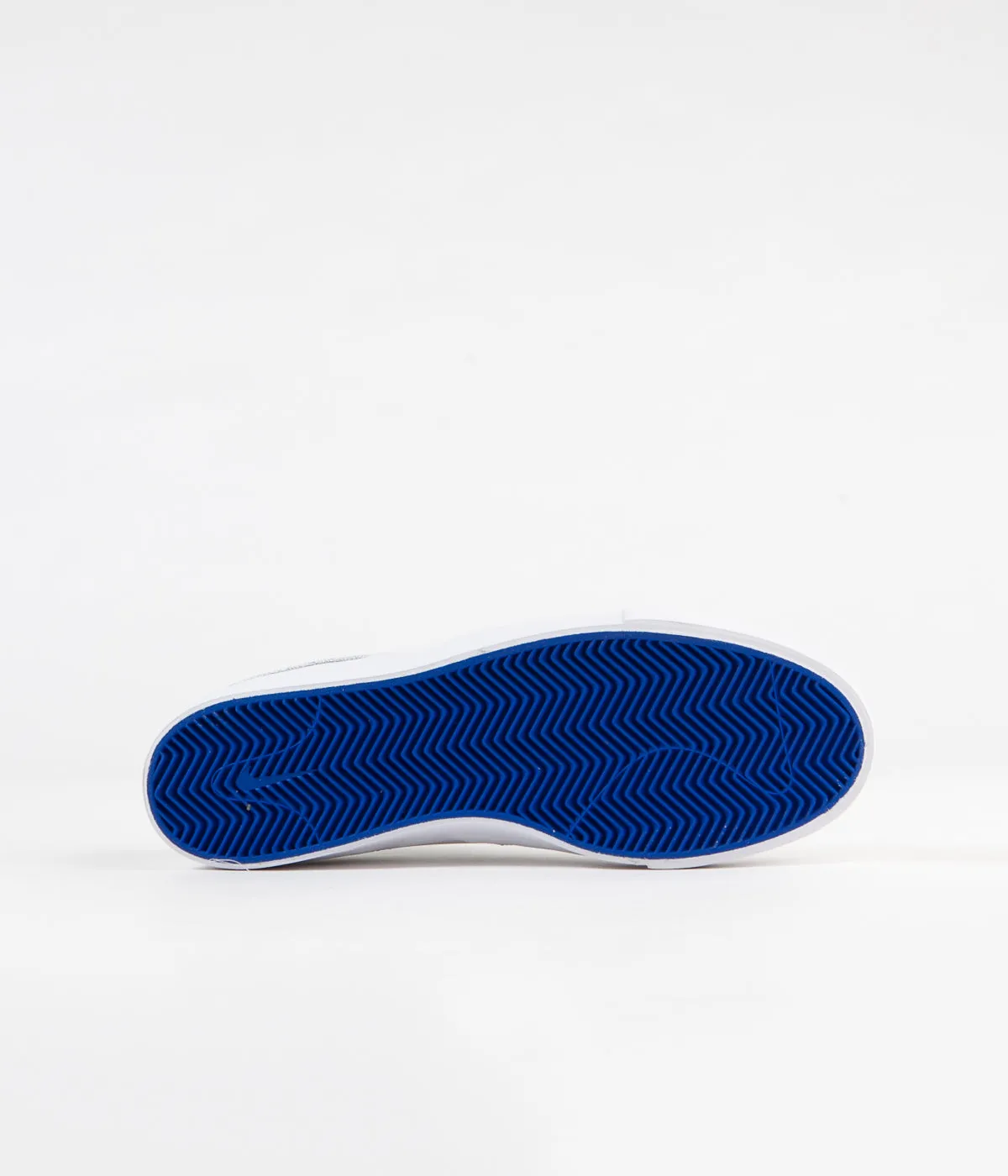 Nike SB Janoski Slip On Remastered Premium Shoes - White / White - Game Royal