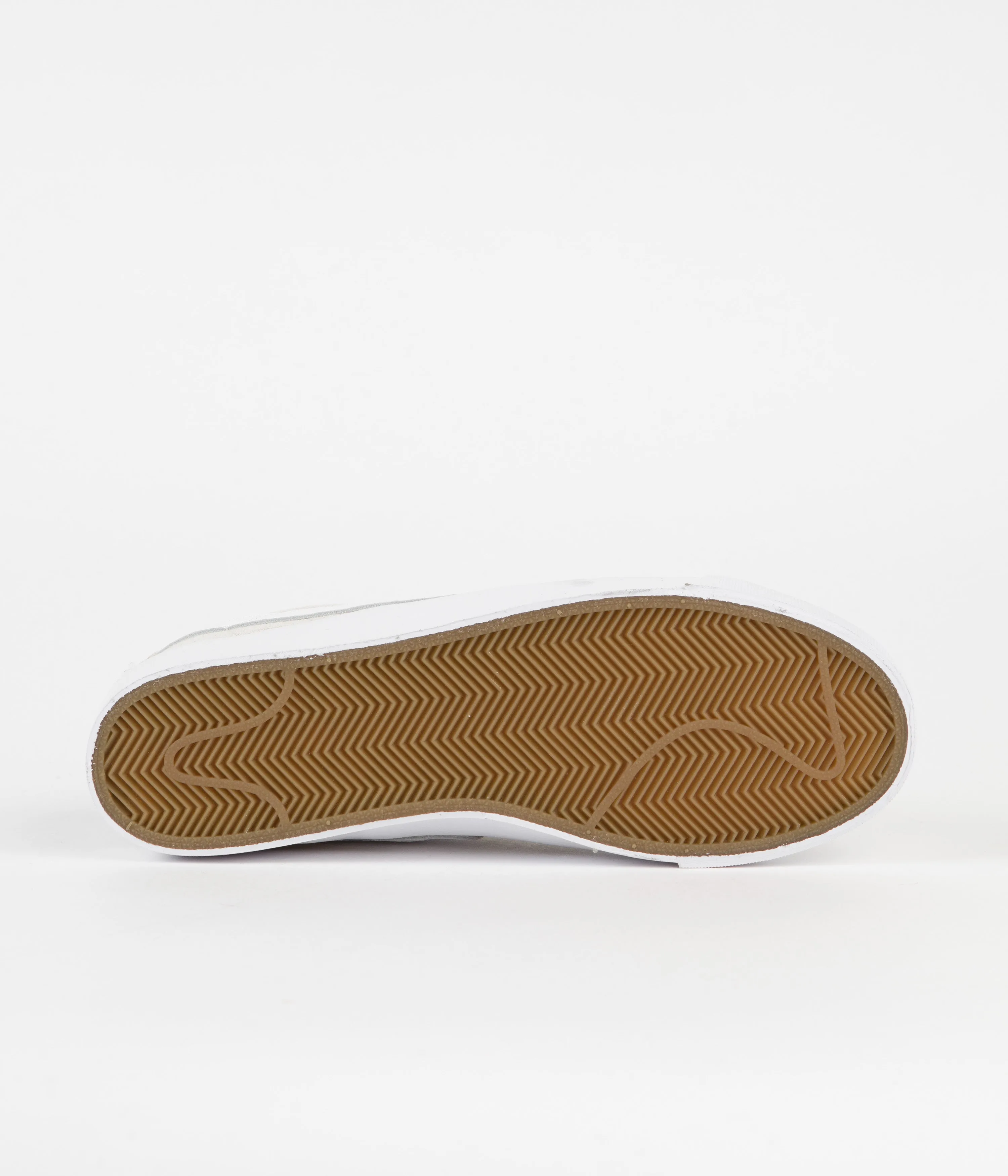 Nike SB Orange Label Blazer Low Pro GT Shoes - White / White - White - Summit White
