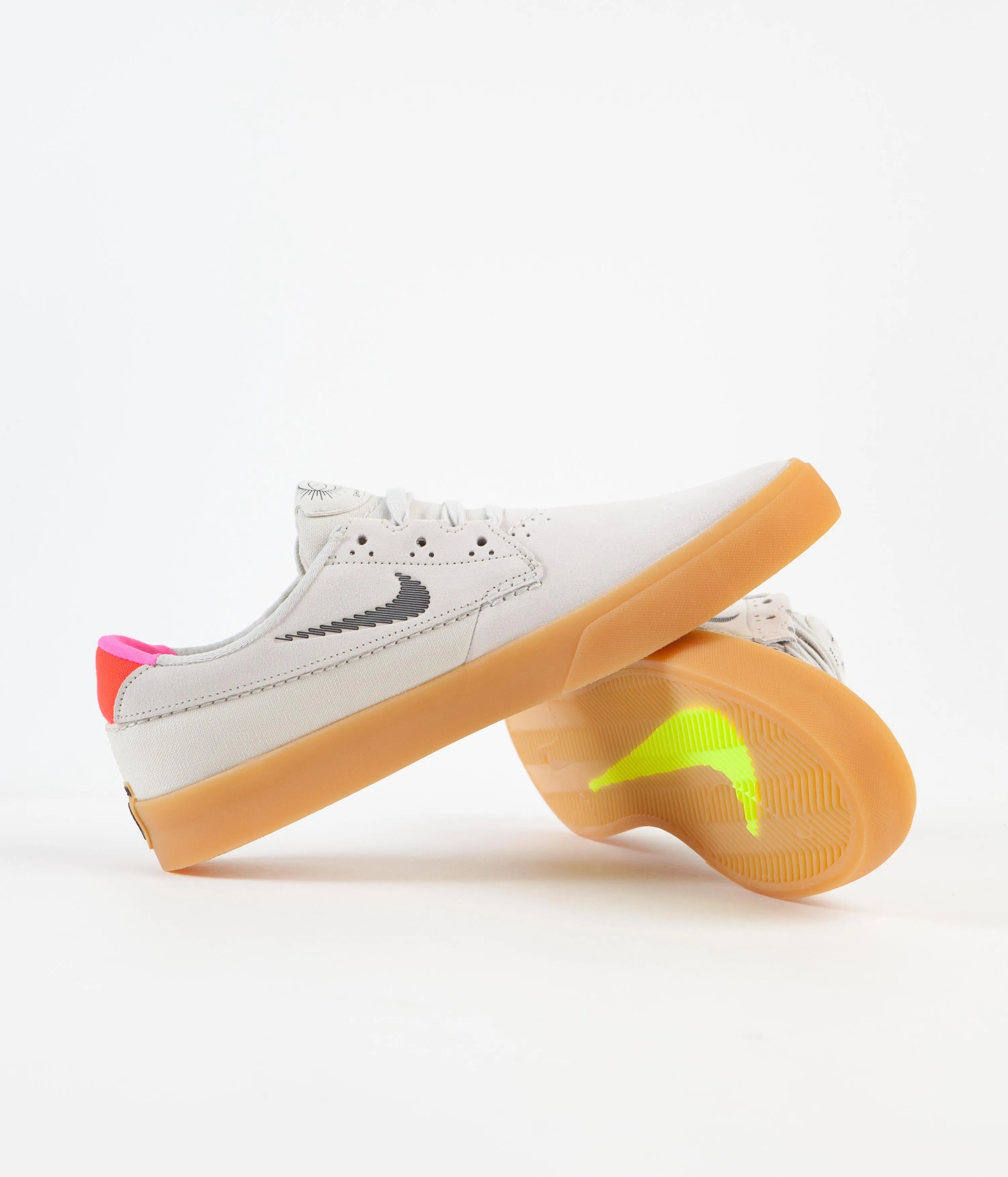 Nike SB Shane Shoes - Summit White / Black - Bright Crimson