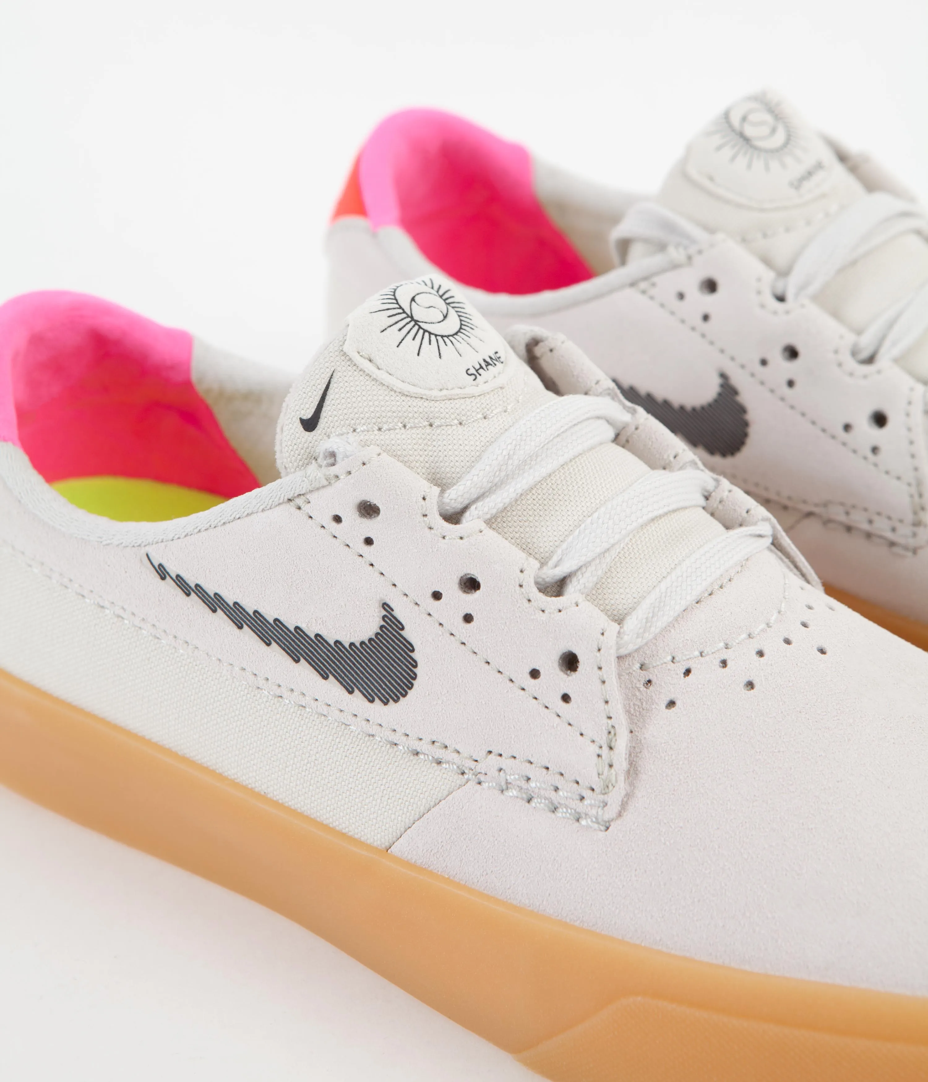 Nike SB Shane Shoes - Summit White / Black - Bright Crimson