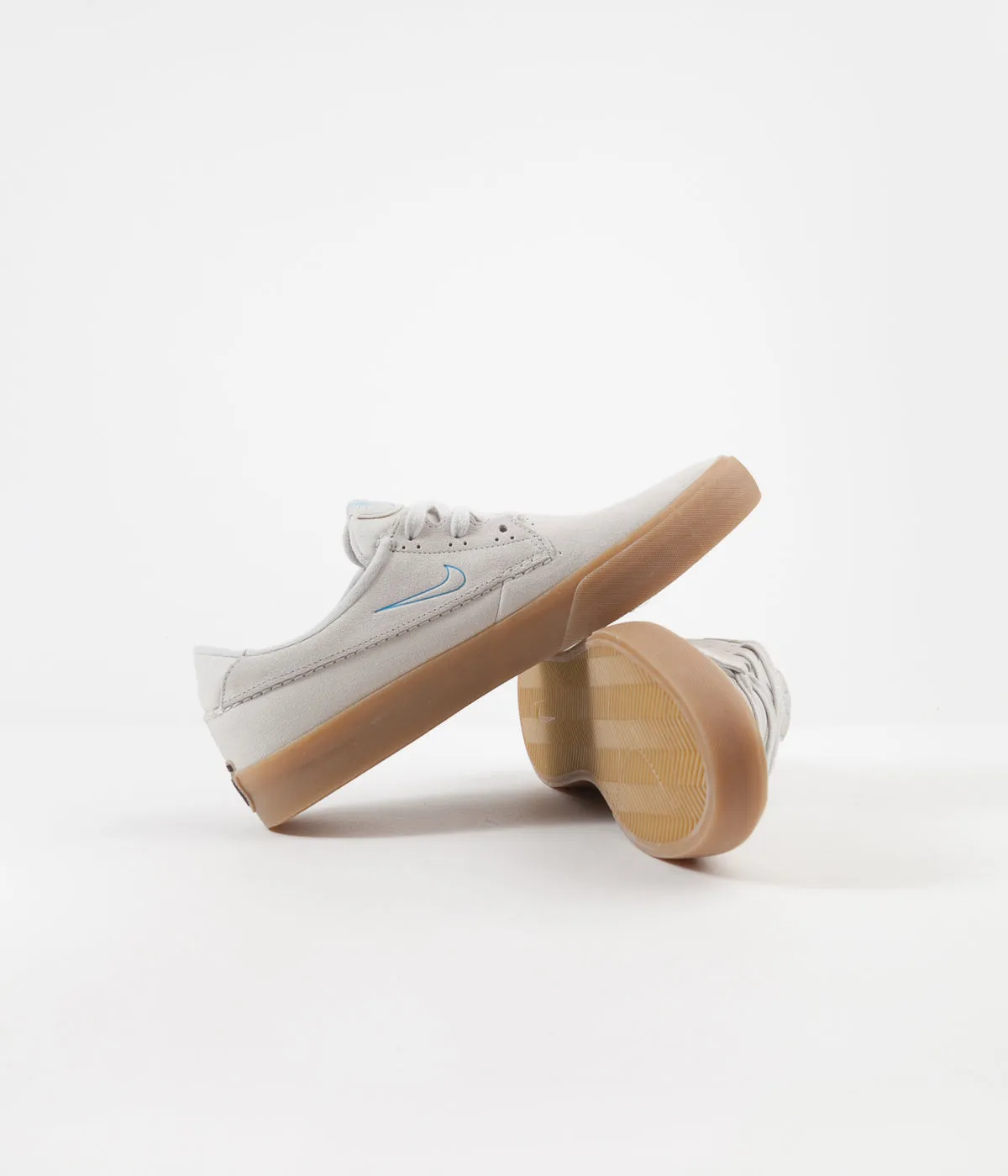 Nike SB Shane Shoes - White / Laser Blue - White - Gum Light Brown