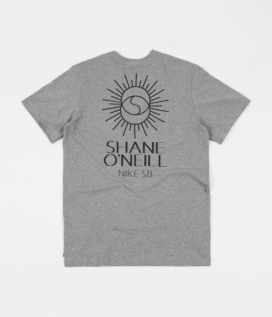 Nike SB Shane T-Shirt - Dark Grey Heather / Black