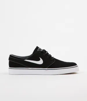 Nike SB Stefan Janoski OG Shoes - Black / White - Gum Light Brown