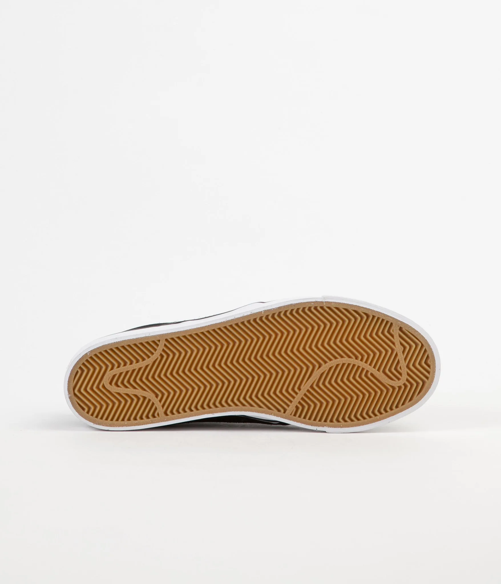 Nike SB Stefan Janoski OG Shoes - Black / White - Gum Light Brown