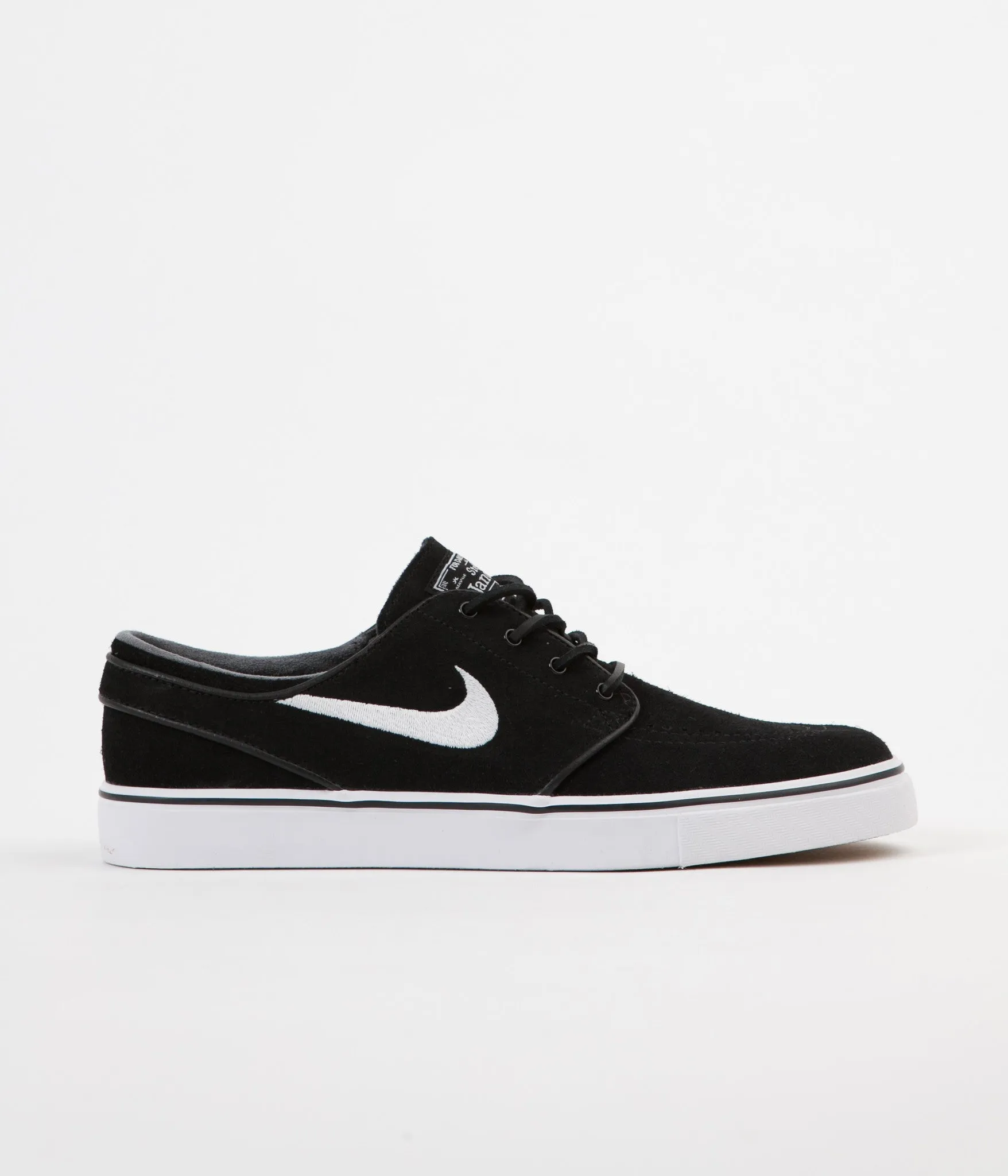 Nike SB Stefan Janoski OG Shoes - Black / White - Gum Light Brown
