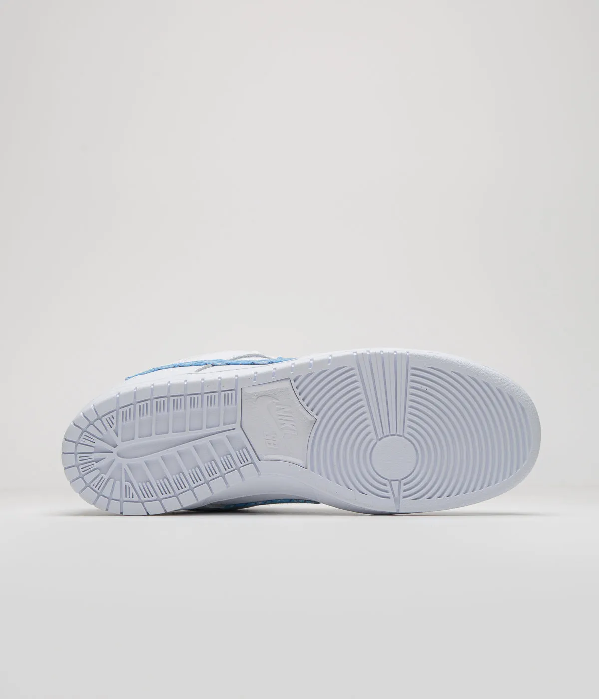 Nike SB x Nicole Hause Dunk Low Shoes - White / University Blue / White / Midnight Navy / Pure Platinum