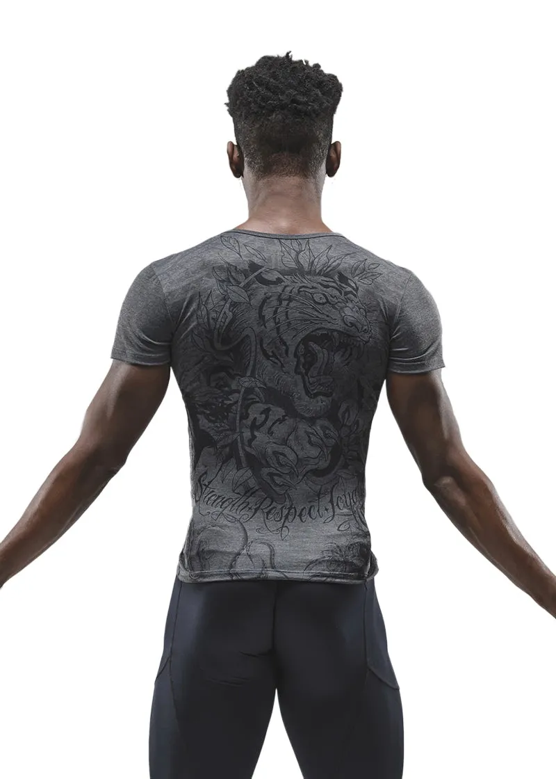 Nizar Men's Printed T-Shirt