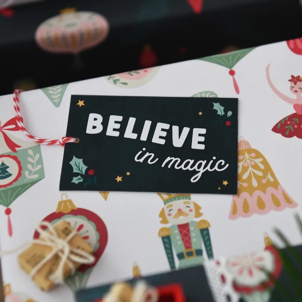 Nutcracker Wrapping Paper & Tag