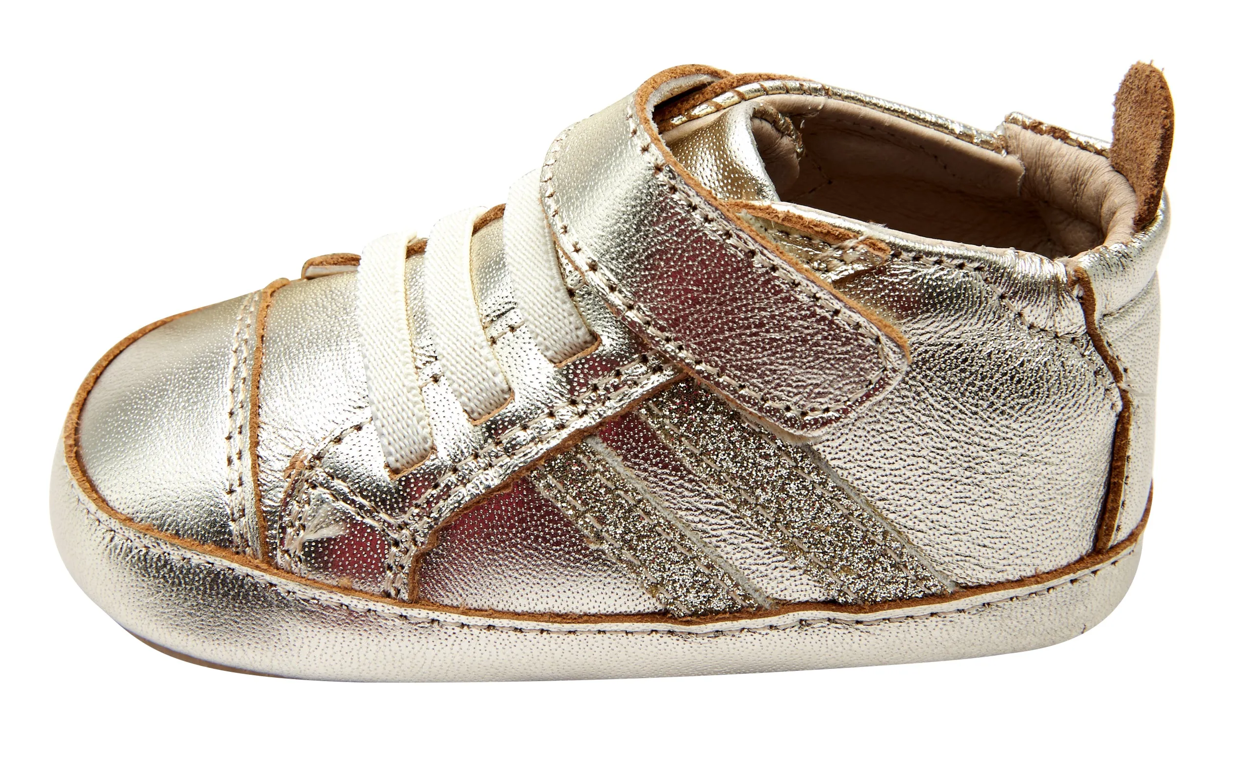 Old Soles Girl's 066R High Roller Shoes - Gold/Glam Gold
