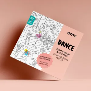 OMY - colouring poster - Dance