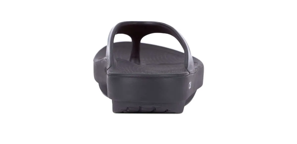 OOFOS Womens Oolala Sandal Black