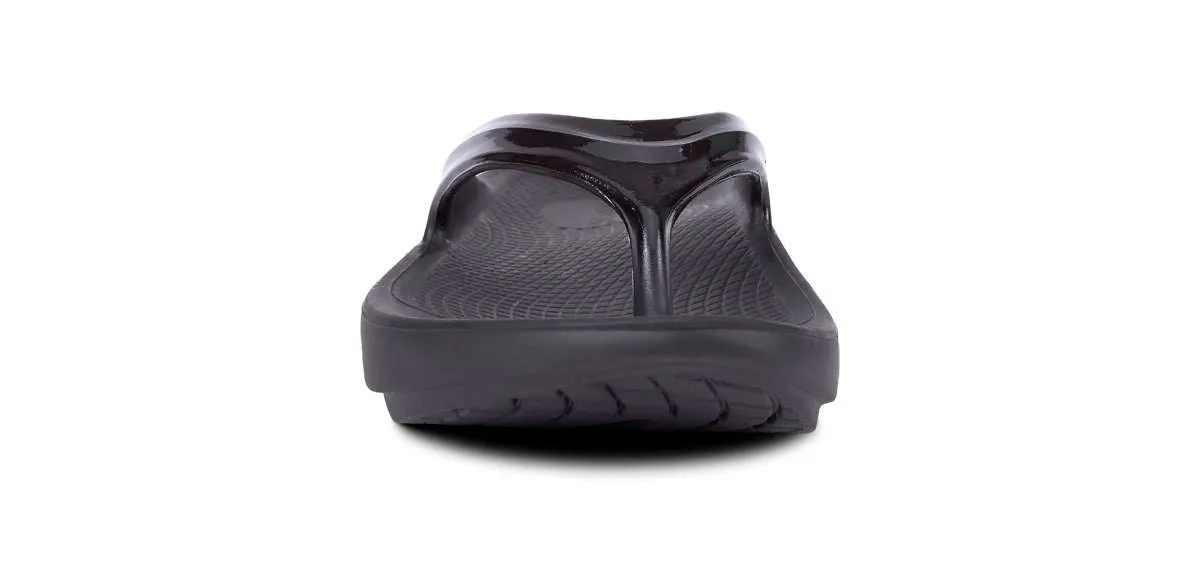 OOFOS Womens Oolala Sandal Black