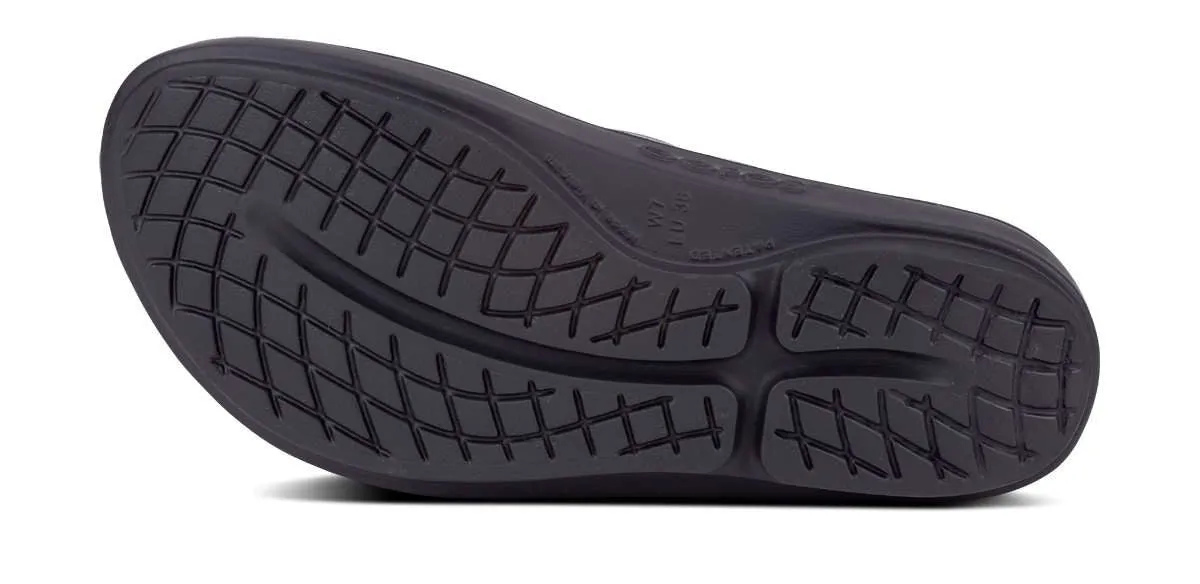 OOFOS Womens Oolala Sandal Black