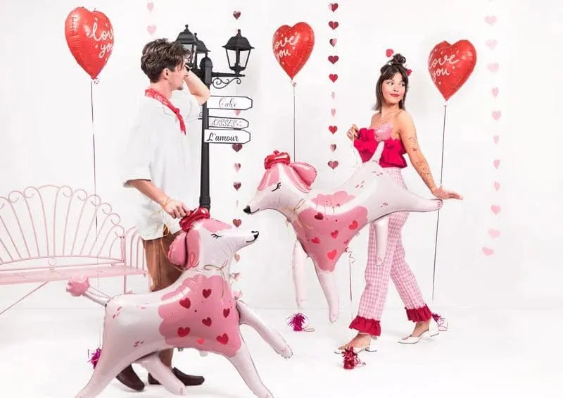 Pink Hearts Garland - 3m