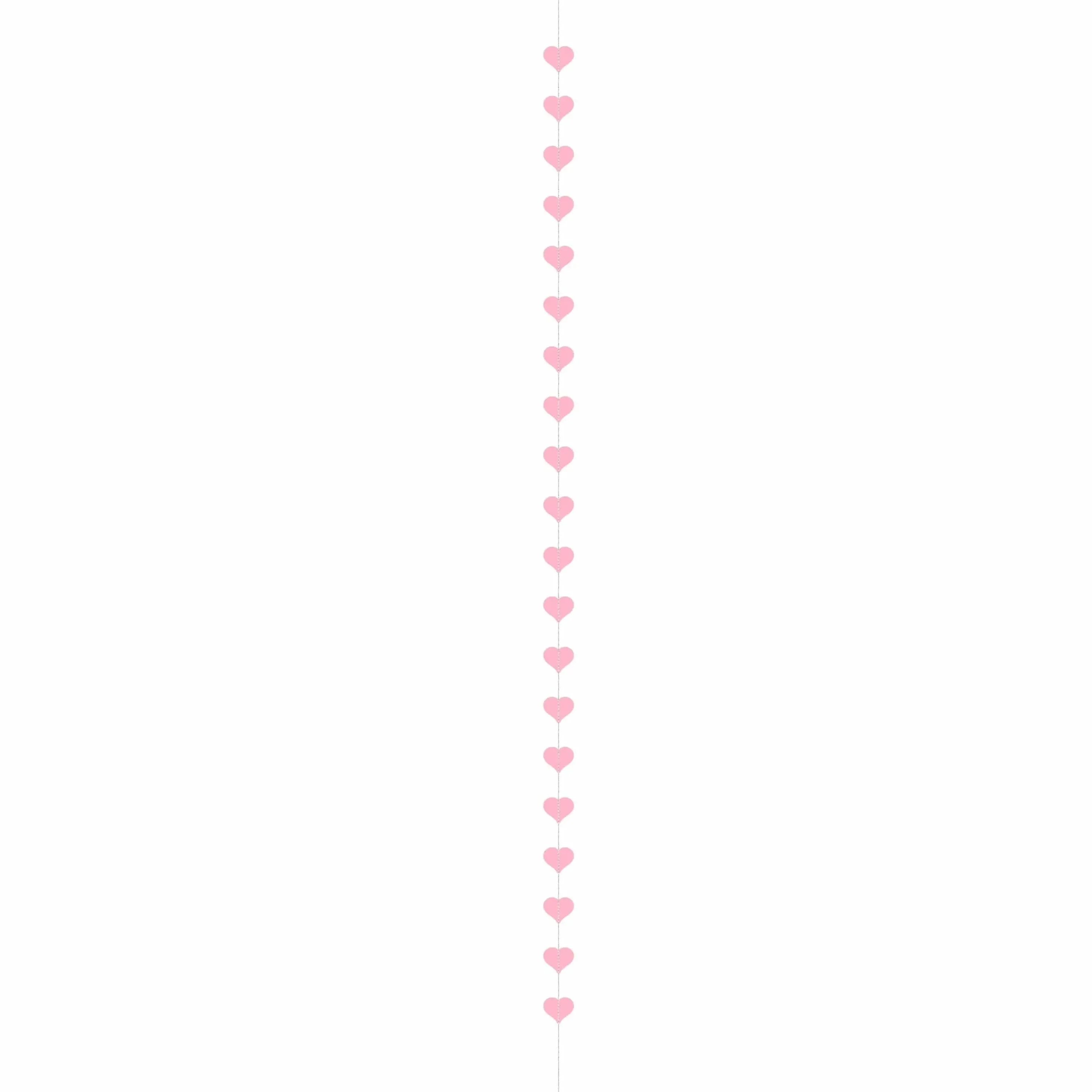 Pink Hearts Garland - 3m