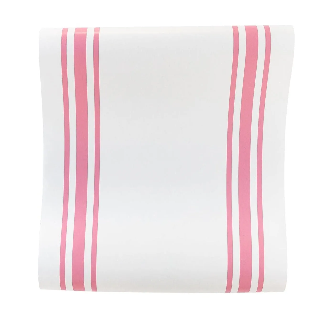 Pink Striped Table Runner