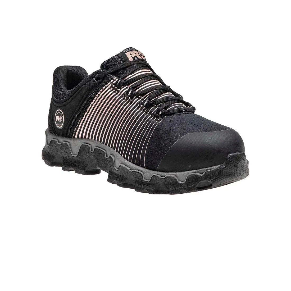 Powertrain Sport Alloy-Toe Work Shoe Sd35 Black Pink