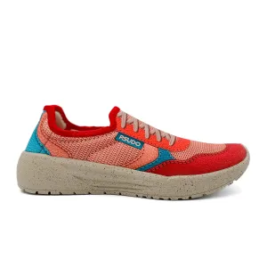Psudo Court Sneaker (Women) - Red/Blue