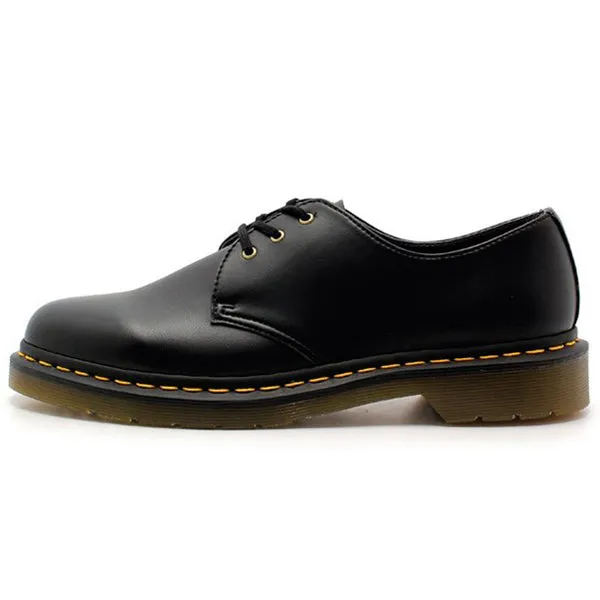 R14046001 Vegan 1461 FELIX RUB OFF WOMENS -BLACK