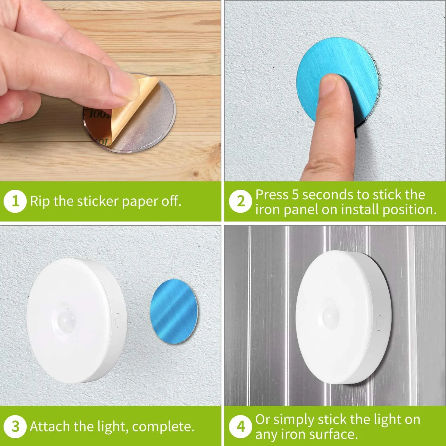 Rechargeable Mini LED Multifunctional Night Lights
