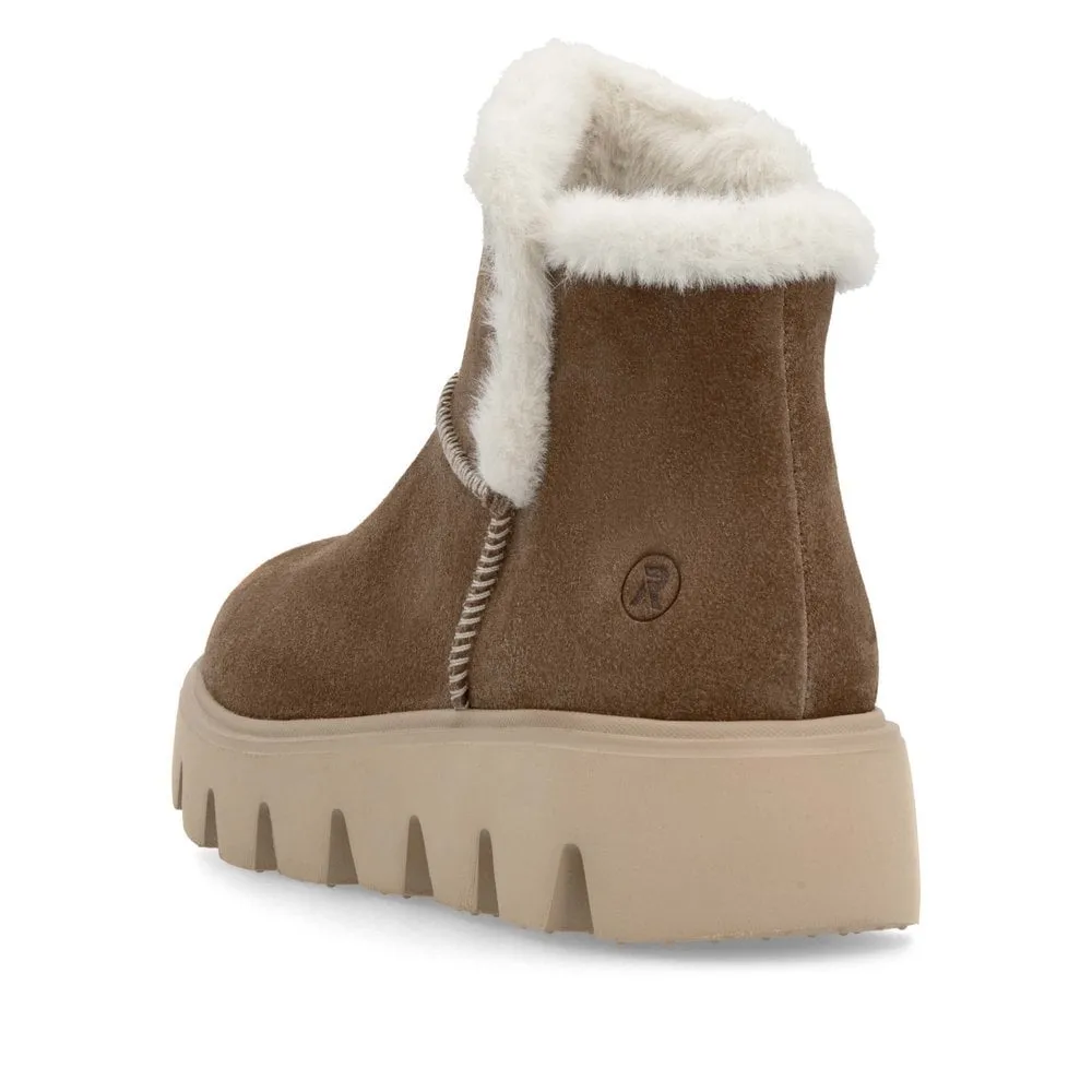 Rieker Womens Boots W2071-20 Brown