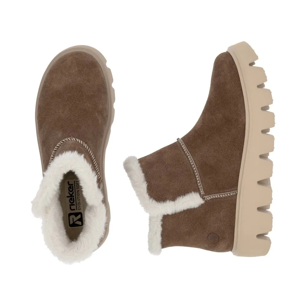 Rieker Womens Boots W2071-20 Brown