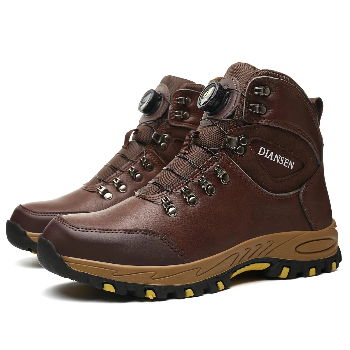 Rotating Button Safety Shoes Men Work Sneakers Indestructible Shoes