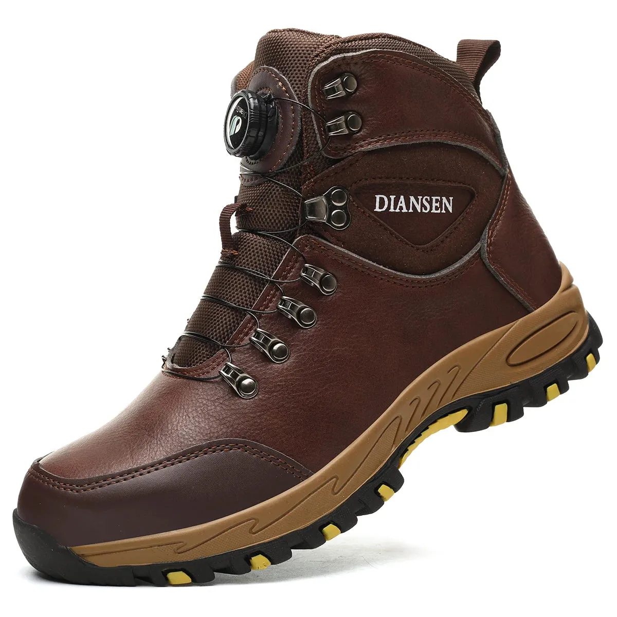 Rotating Button Safety Shoes Men Work Sneakers Indestructible Shoes