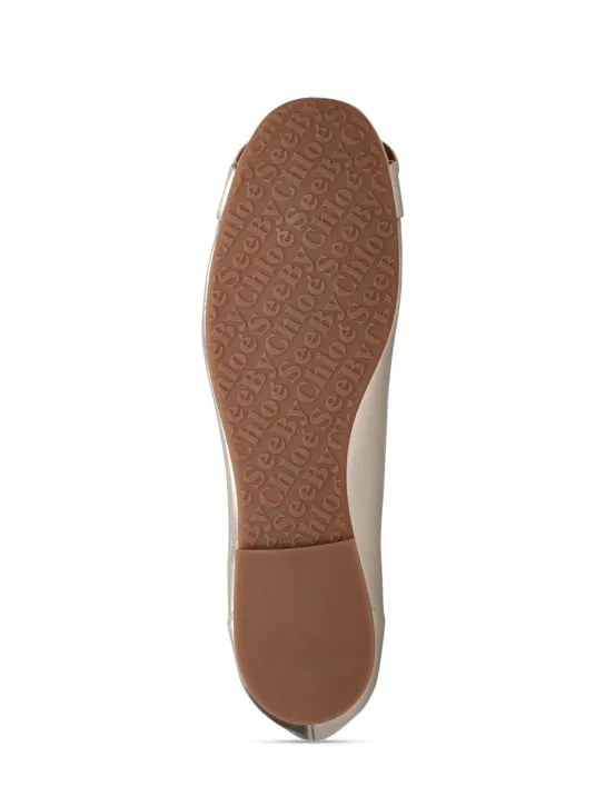 See By Chloé   10mm Chany leather ballerina flats 