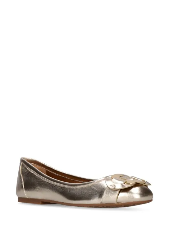 See By Chloé   10mm Chany leather ballerina flats 