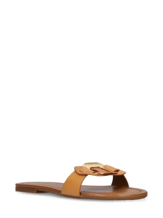 See By Chloé   5mm Chany leather sandal flats 