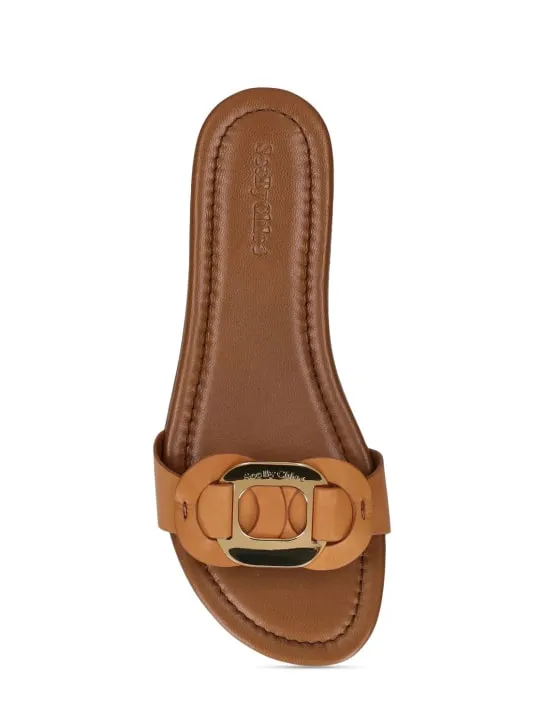 See By Chloé   5mm Chany leather sandal flats 
