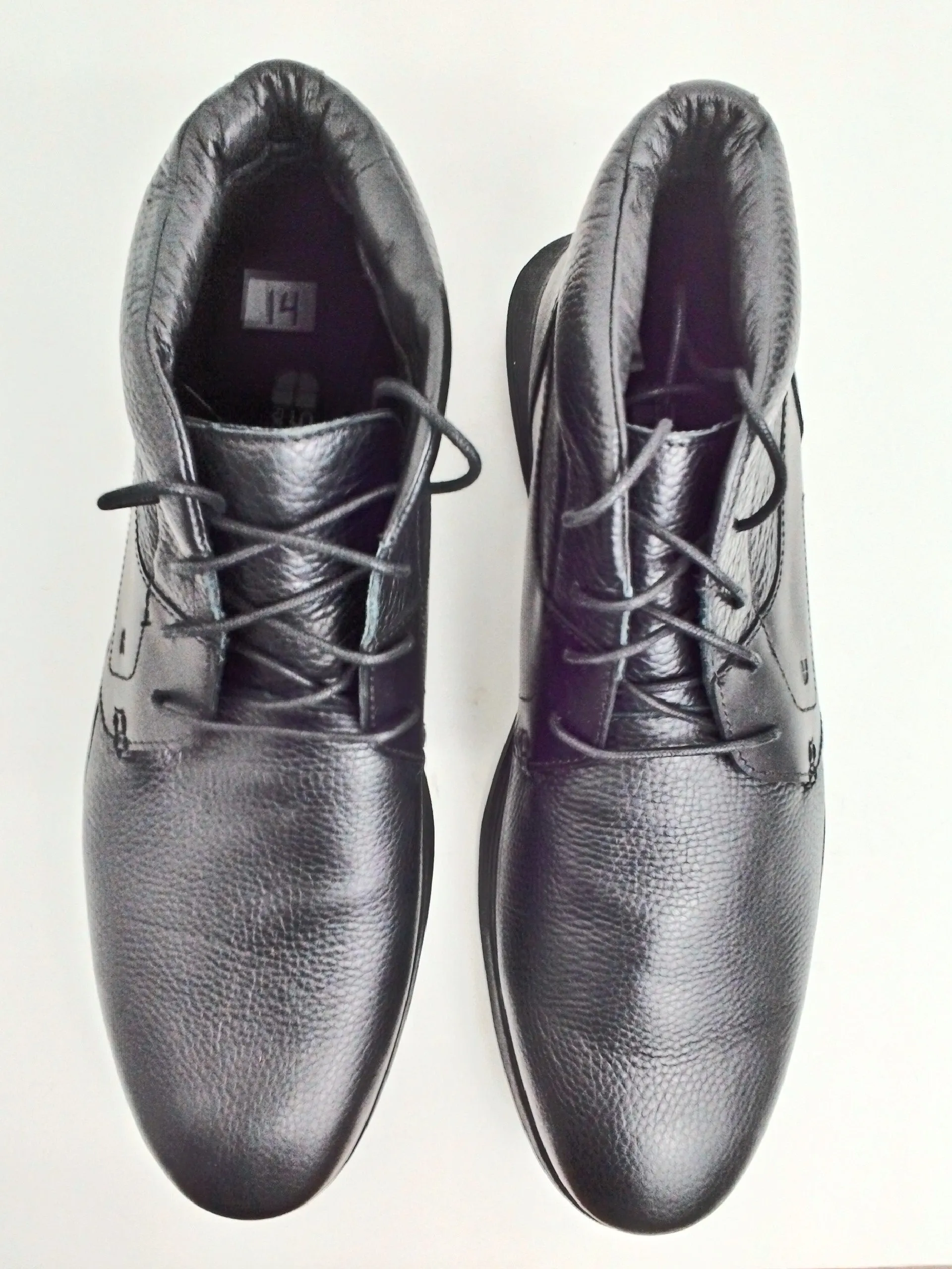 Shoes For Crews Men's Black Leather Size 14 and 11
