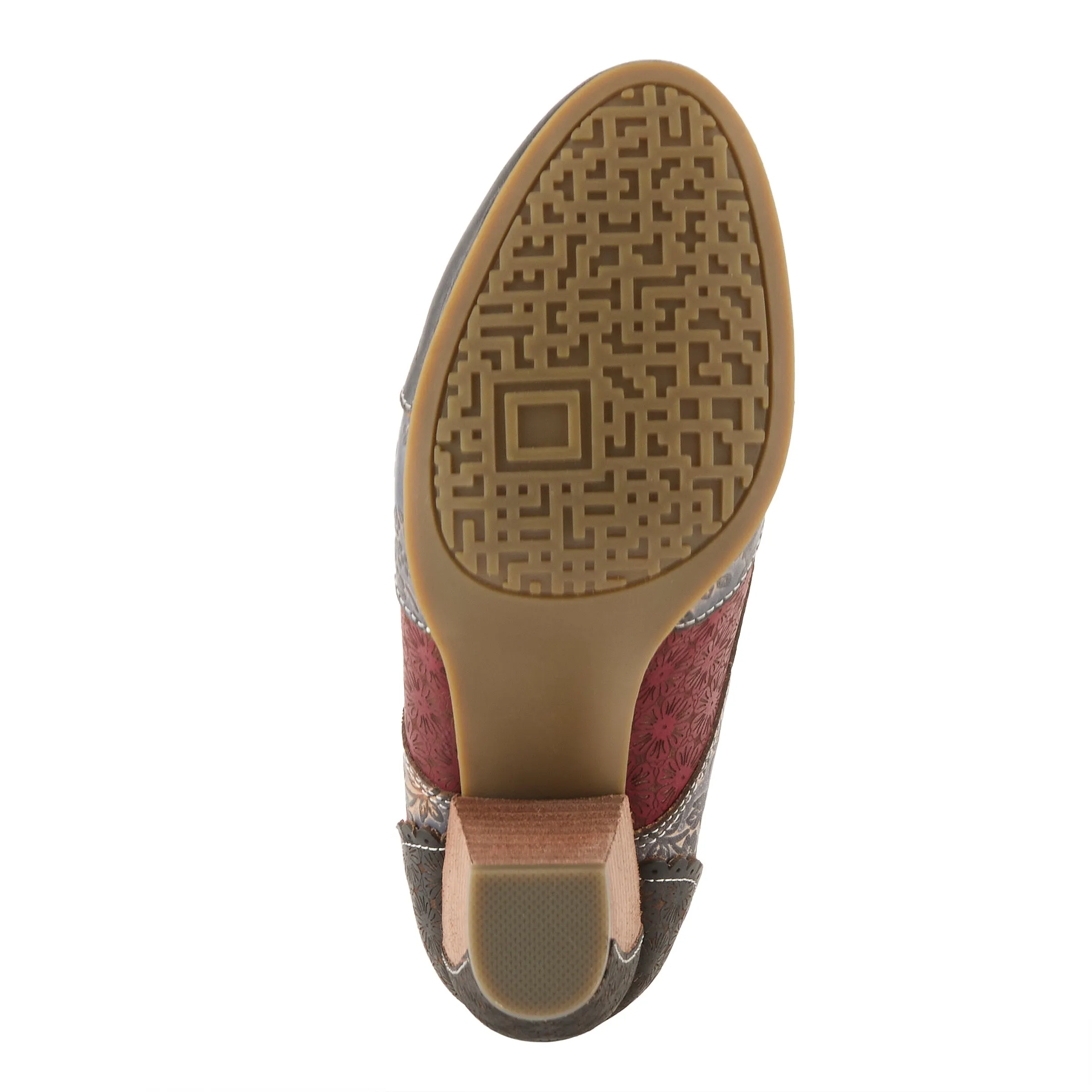 Spring Step Shoes L'Artiste Adelvice Fleur Women's Leather Floral Shooties