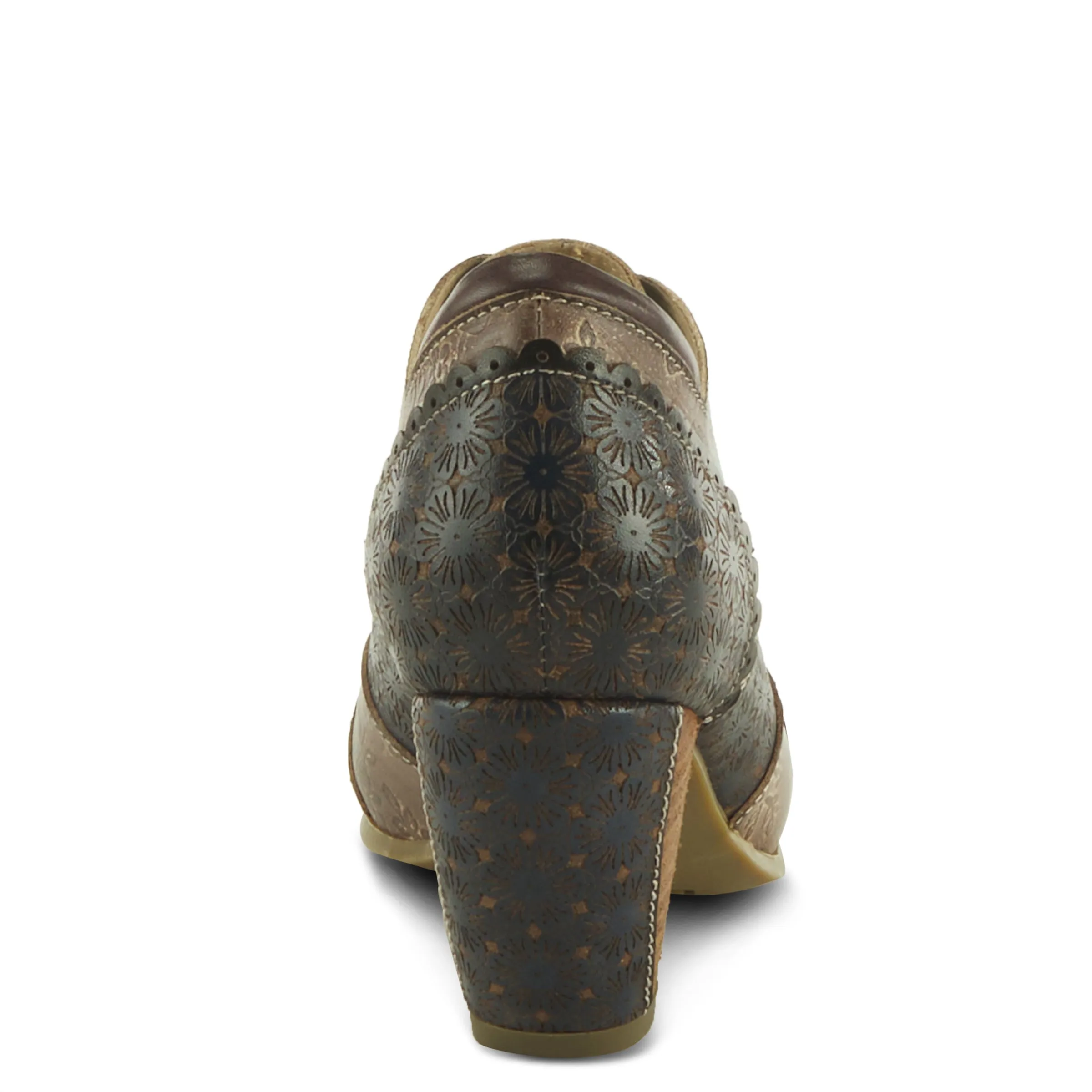 Spring Step Shoes L'Artiste Adelvice Fleur Women's Leather Floral Shooties