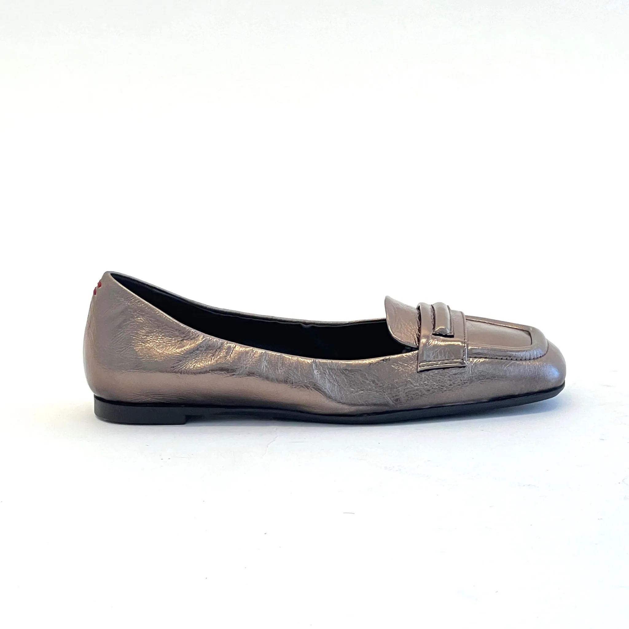 Square Toe Flat Loafer