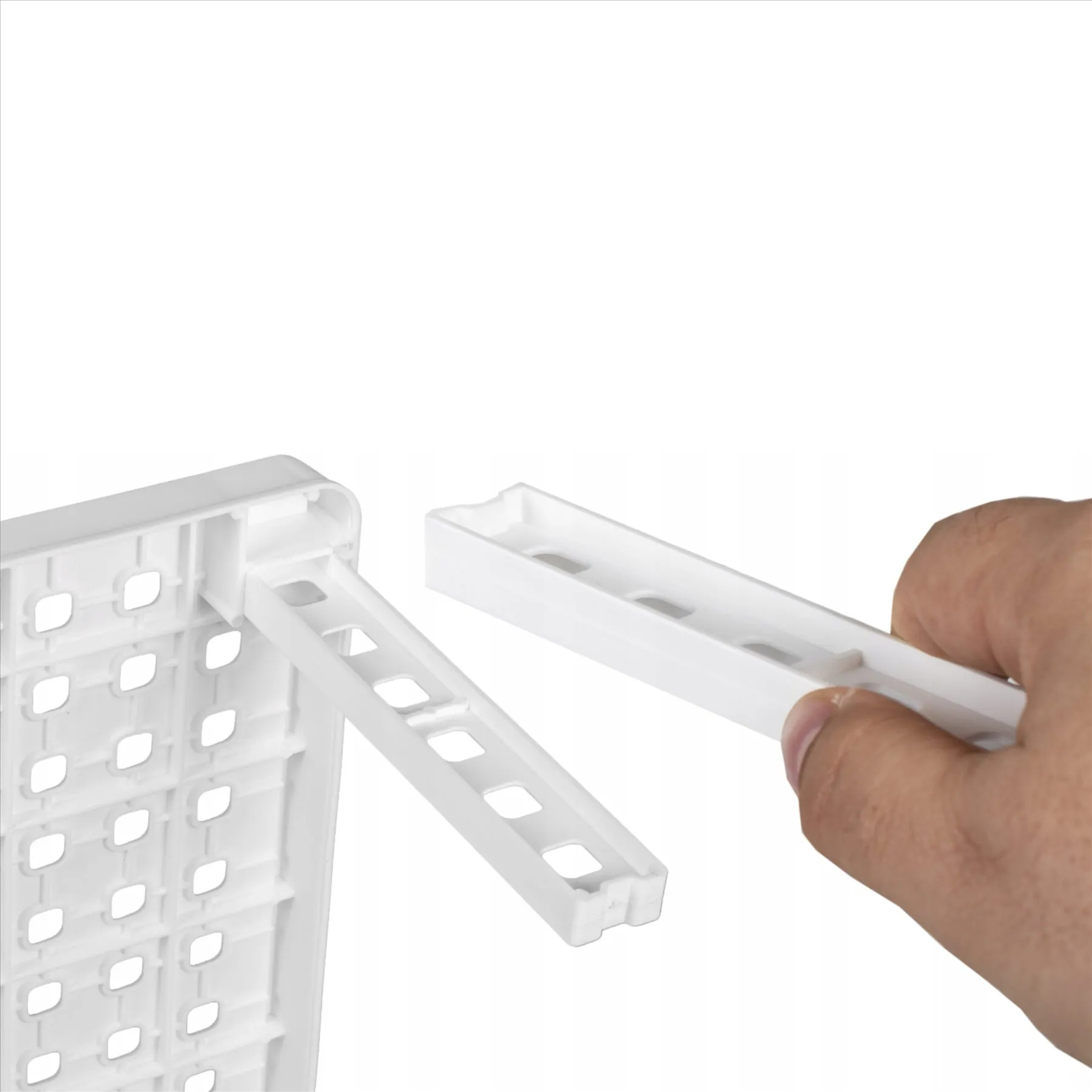 Storage Stackable Rectangular Shelf