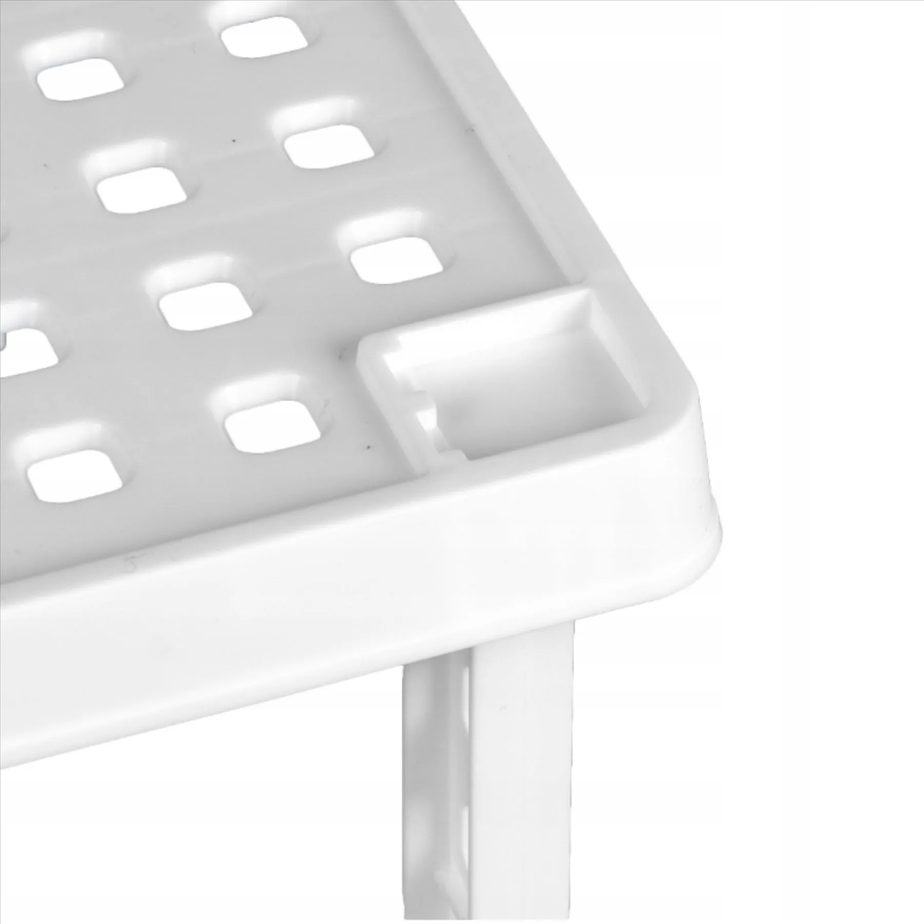 Storage Stackable Rectangular Shelf
