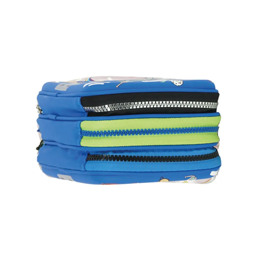 SWAN 3-Layer Multifunctional Storage Pencil Case