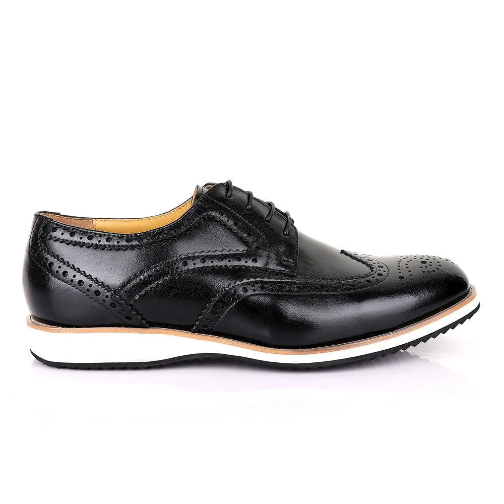 Terry Taylors Classic Oxford Black Leather shoe
