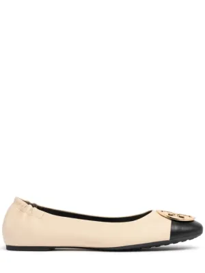 Tory Burch   10mm Claire leather ballerina flats 