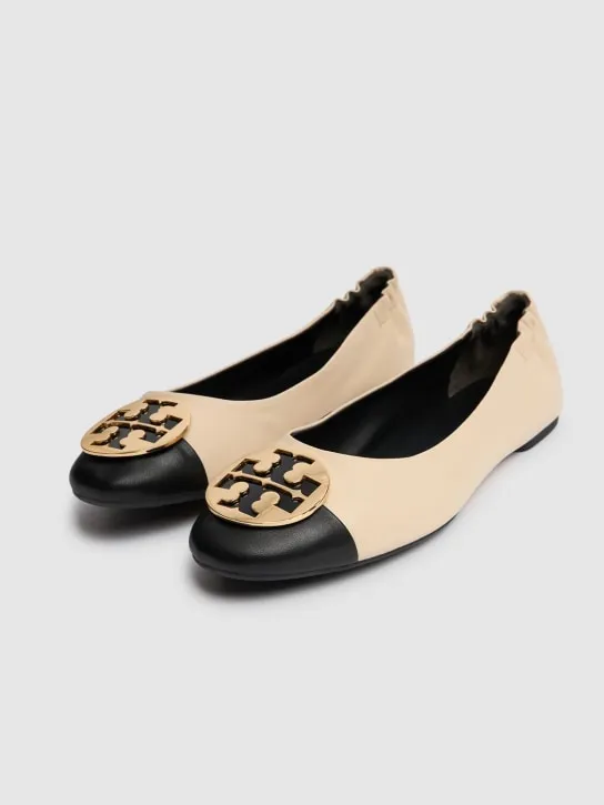 Tory Burch   10mm Claire leather ballerina flats 