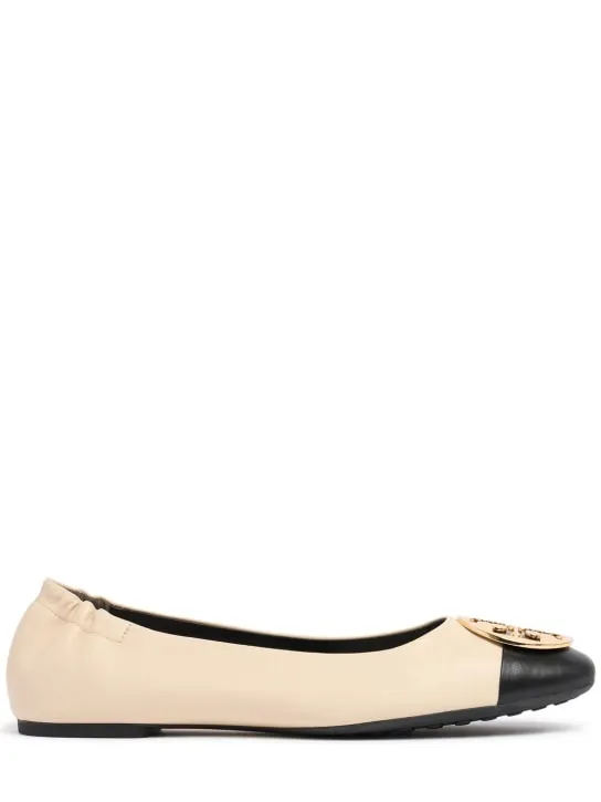 Tory Burch   10mm Claire leather ballerina flats 