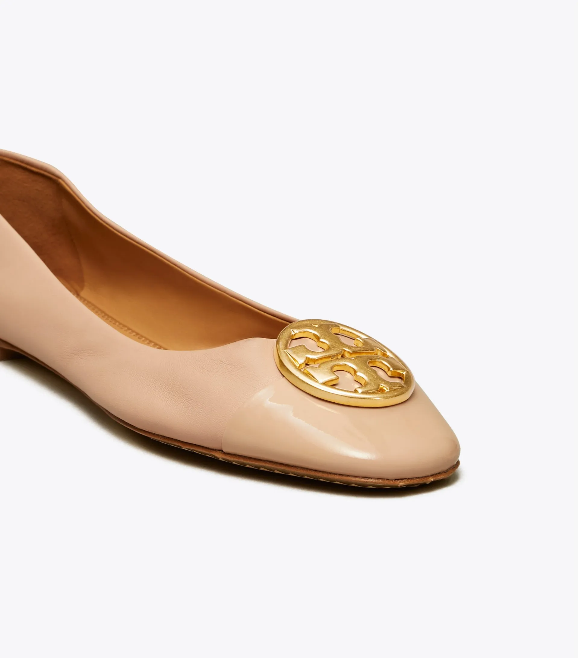 Tory Burch Chelsea Cap-Toe Ballet