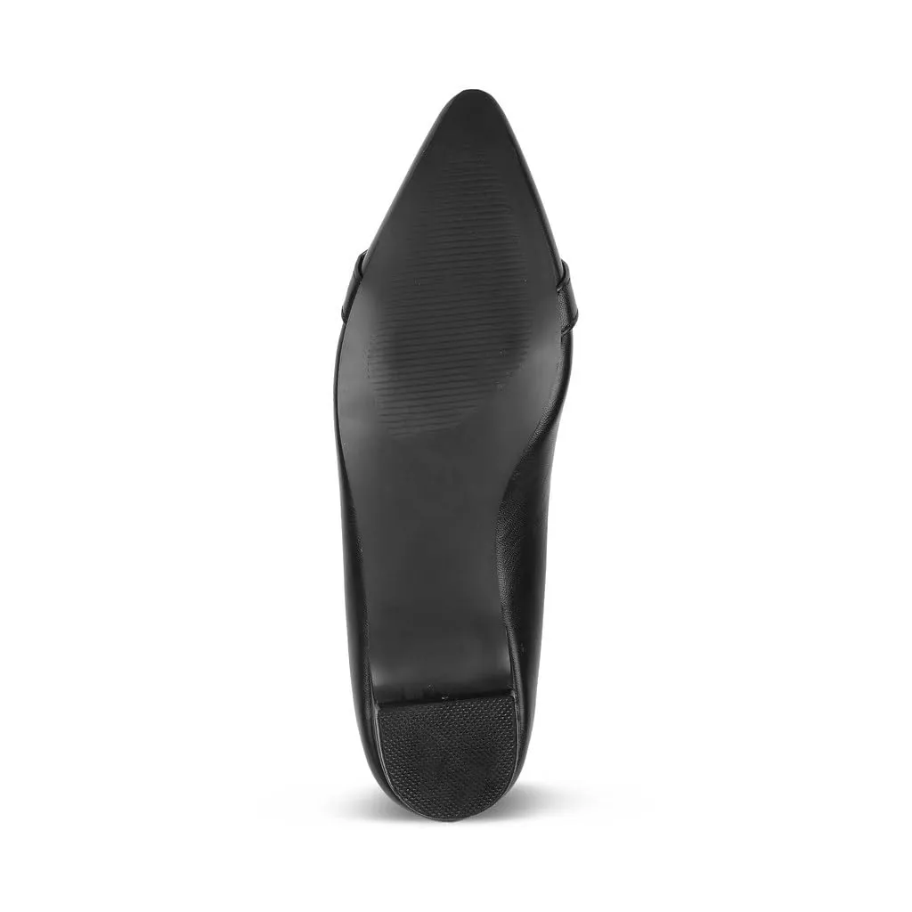 tresmode CHAMPS Women's Ballerina Shoes Pump Footwear Black, 5 UK / 38 EU - Ladies Ballet Flats Stylish Formal Casual Comfortable Wear