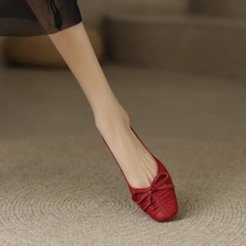 USS Shoes Charo Women's Leather Flat Shoes